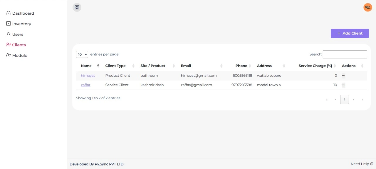 Unthread website on laptop